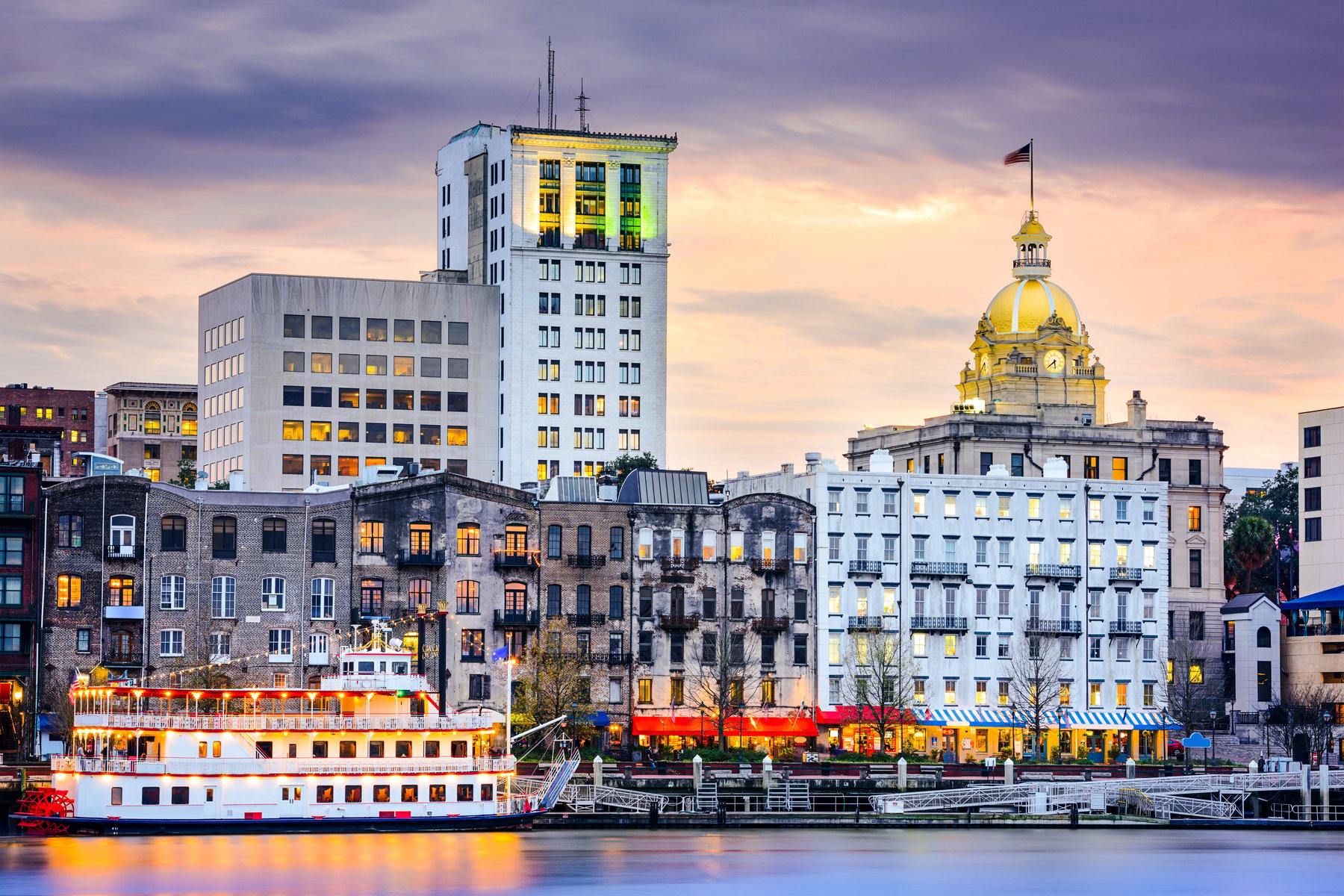 Savannah, Georgia Skyline